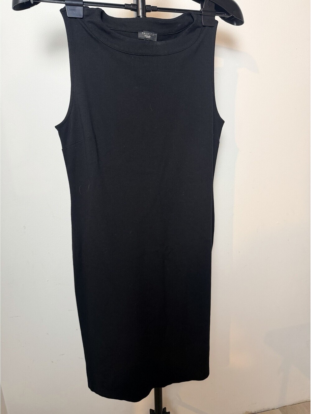 TALBOT’S Petites Size 8P Black Sleeveless Dress- Great Condition